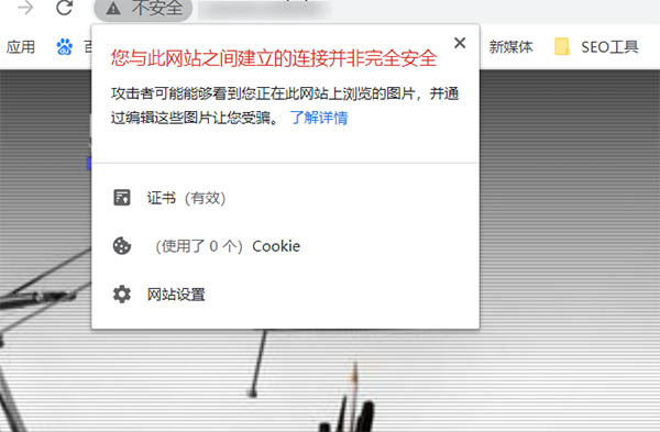 未开启SSL对网站的影响